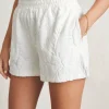 Cabana Towel Terry Short - Tropic Fern Vintage White