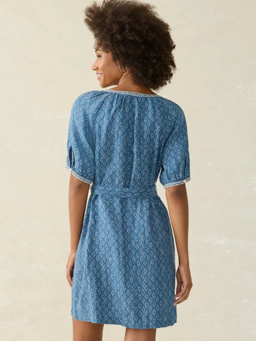 Carmel Dress - Key Largo Blue