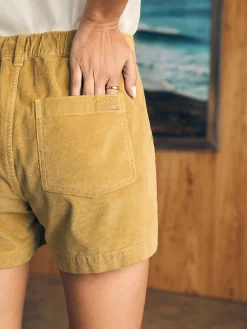 Cord Patch Pocket Short - Fennel Seed