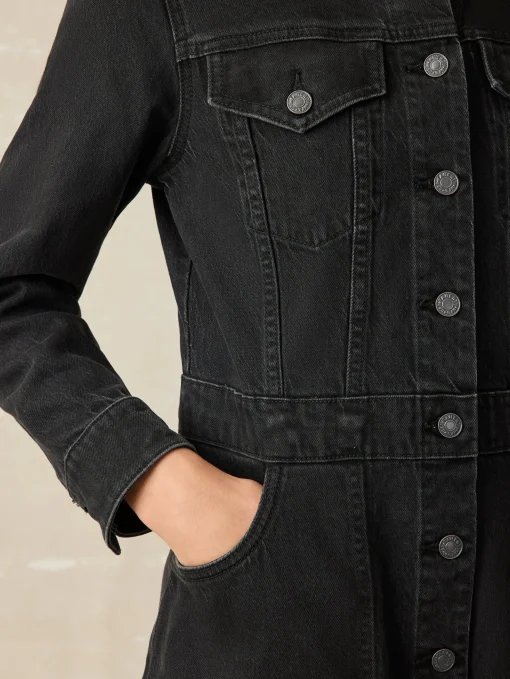 Denim Michelle Dress - Vintage Black Wash
