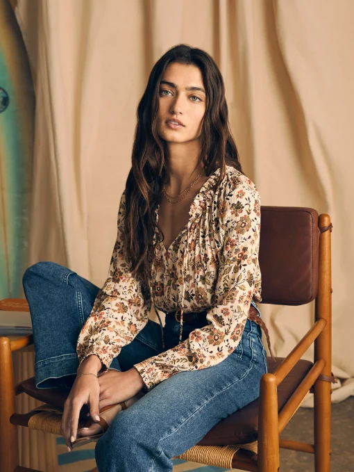 Emery Top - Taos Floral