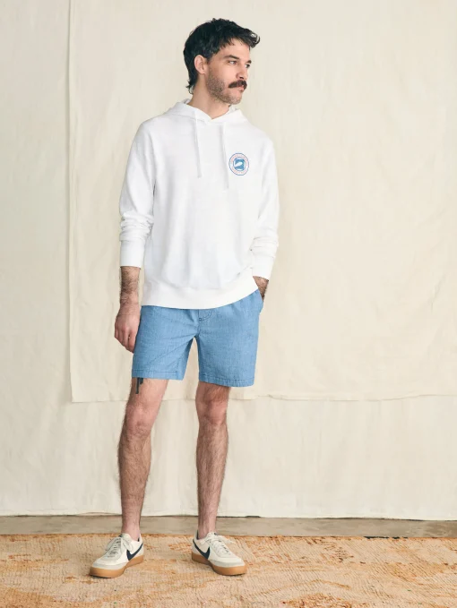 Essential Chambray Short (6.5" Inseam) - Sherwood Creek Indigo