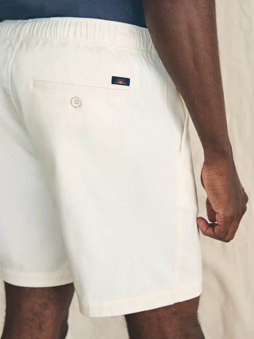 Essential Drawstring Short (6.5" Inseam) - Solar White