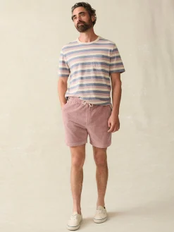Essential Italian Knit Cord Short (6