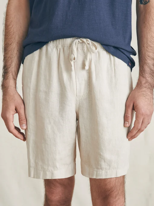 Essential Linen Short (6.5" Inseam) - Weathered Sand