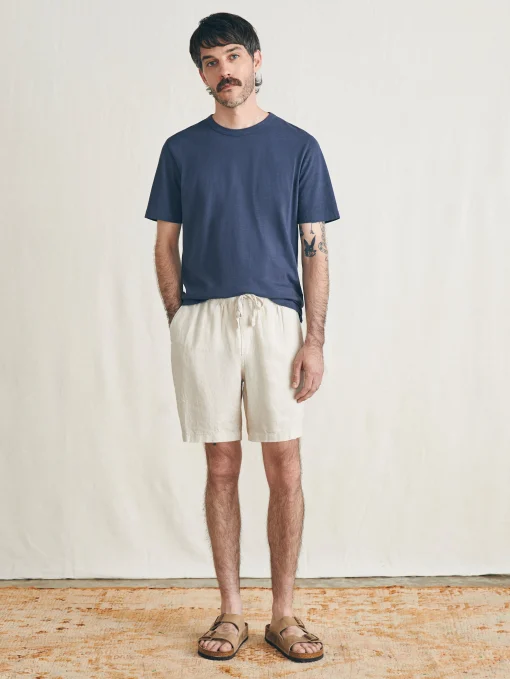 Essential Linen Short (6.5" Inseam) - Weathered Sand