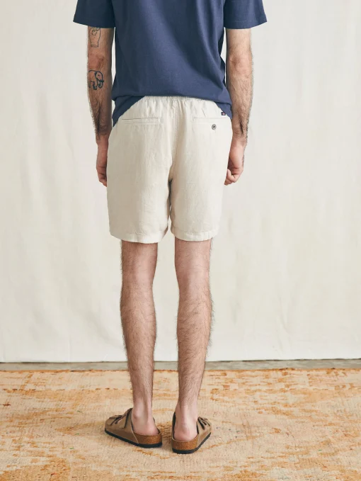 Essential Linen Short (6.5" Inseam) - Weathered Sand