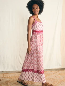 Gracie Dress - Clara Ikat