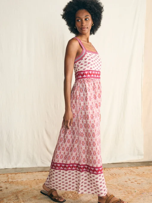 Gracie Dress - Clara Ikat