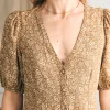 Havana Dress - Butternut Ditsy Floral