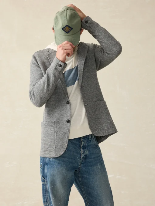Inlet Knit Blazer (Tall) - Heather Grey