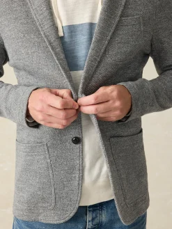 Inlet Knit Blazer (Tall) - Heather Grey