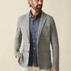 Inlet Knit Blazer (Tall) - Medium Grey Melange
