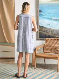 Isha Dress - Day Lily Stripe