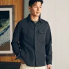 Jersey Shirt Jacket - Onyx Black