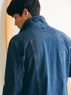Jersey Trucker Jacket - Rockford Wash