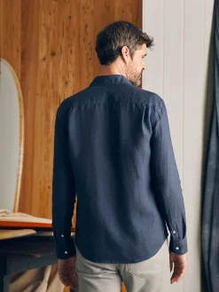 Laguna Linen Shirt - Storm Navy