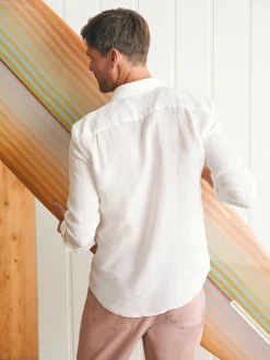 Laguna Linen Shirt (Tall) - White
