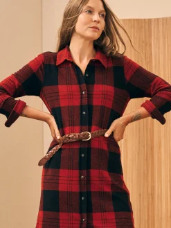 Legend™ Sweater Dress - Orchard House Plaid