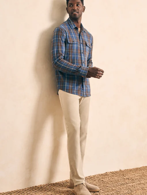 Legend™ Sweater Shirt - Alpine Lake Plaid