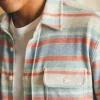 Legend™ Sweater Shirt - Coral Reef Stripe