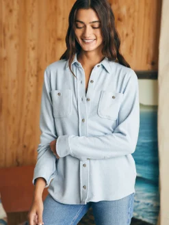 Legend™ Sweater Shirt - Ice Blue Twill