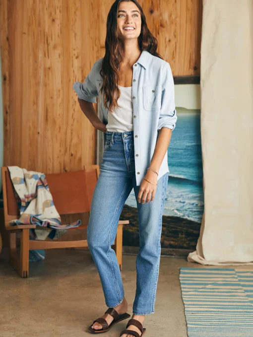 Legend™ Sweater Shirt - Ice Blue Twill
