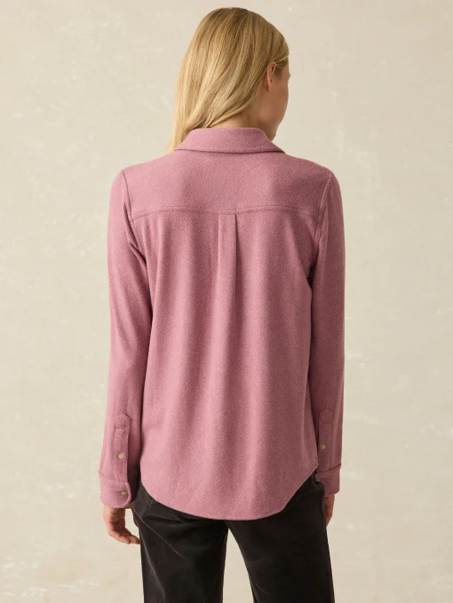Legend™ Sweater Shirt - Rose Twill