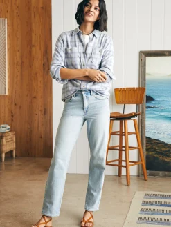 Legend™ Sweater Shirt - Spring Dew Plaid