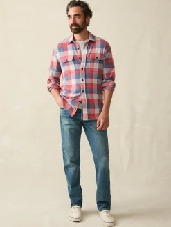Legend™ Sweater Shirt (Tall) - Cherry Blue Buffalo