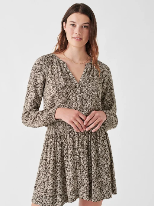 Montara Dress - Leaf Batik