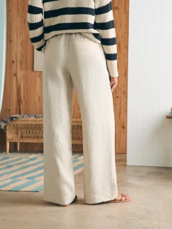 Monterey Linen Pant - Flax