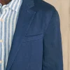 Movement™ Flex Linen Blazer - Deep Sea Navy