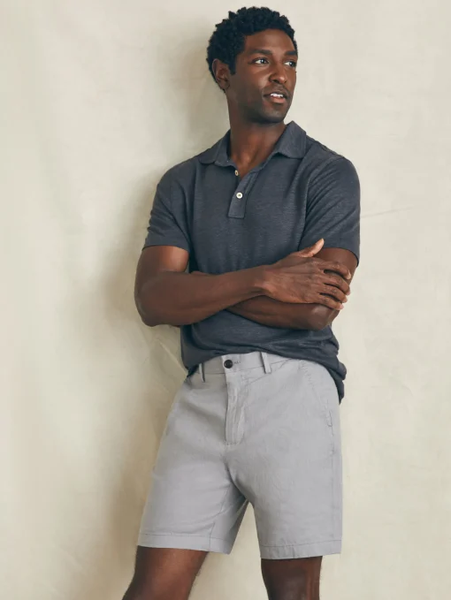 Movement™ Flex Linen Short (7" Inseam) - Rocky Hill