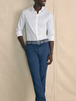 Movement™ Flex Linen Trouser - Deep Sea Navy