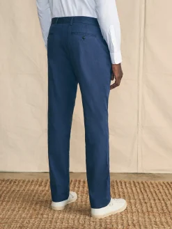 Movement™ Flex Linen Trouser - Deep Sea Navy