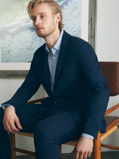 Movement™ Knit Blazer - Lupine Navy