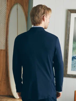 Movement™ Knit Blazer - Lupine Navy