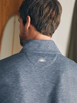 Movement™ Quarter Zip - Deep Navy Feeder