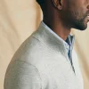 Movement™ Quarter Zip Sweater (Tall) - Mineral Grey Heather