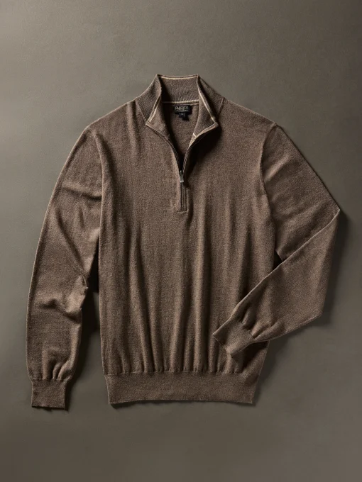 Movement™ Quarter Zip Sweater - Walnut Creek Heather