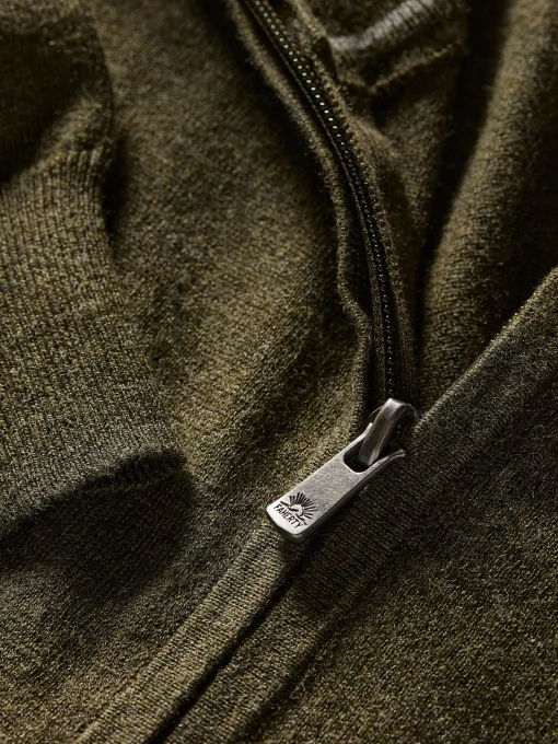 Movement™ Quarter Zip Sweater - Olive Ridge Heather