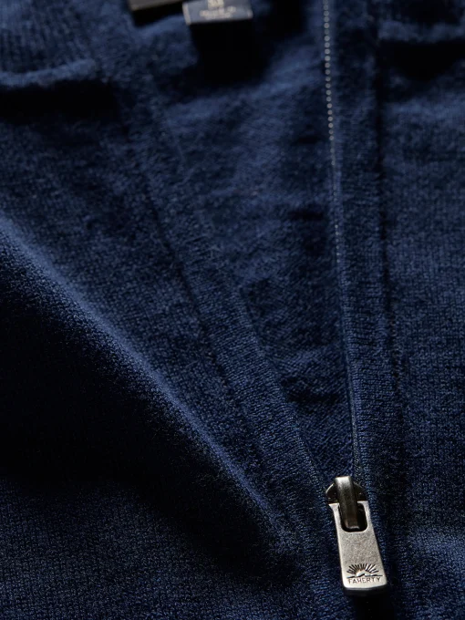 Movement™ Quarter Zip Sweater - Marine Navy Heather