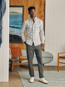 Movement™ Shirt - Grey Cream Plaid