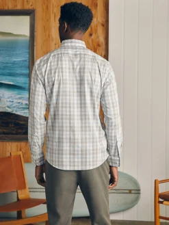Movement™ Shirt - Grey Cream Plaid