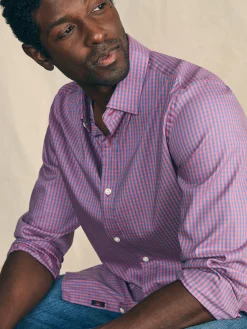 Movement™ Shirt Classic Fit - Blue Rose Gingham
