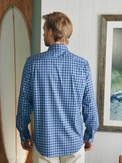 Movement™ Shirt Classic Fit - Navy Skies Check