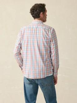Movement™ Shirt Classic Fit - Ocean Coral Plaid