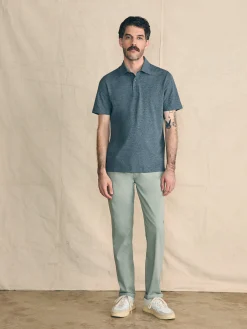 Movement™ Short-Sleeve Pique Polo Shirt (Tall) - Dusty Iron Heather