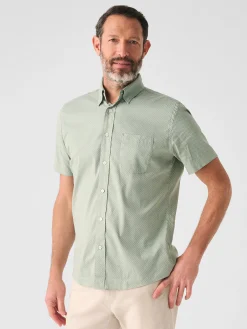 Movement™ Short-Sleeve Shirt - Sage Meridian Print